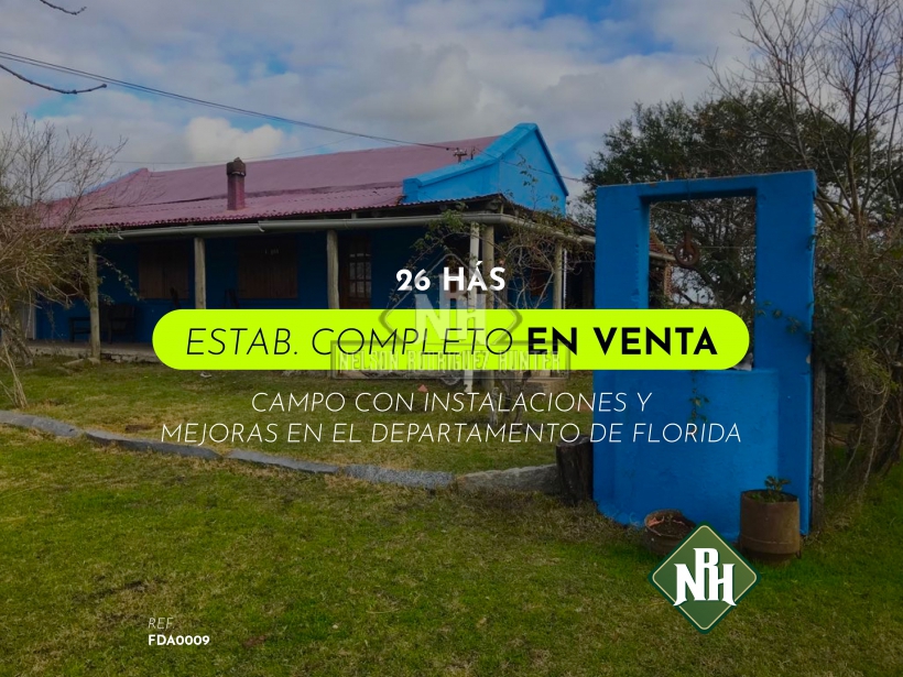 Venta de establecimiento completo 26 hectareas